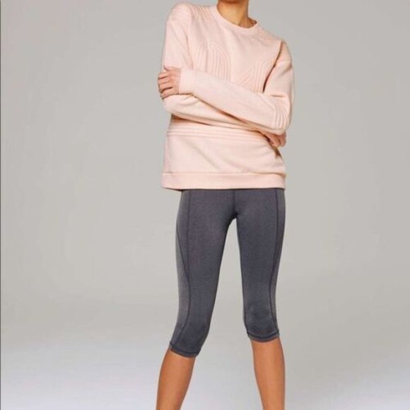 Ivy PARK Baby Pink Corded '04' Sweatshirt - Picture 11 of 11